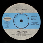 7" MATTI ASLA - Sinne Ainiaaksi Jään  single 1977 iskelmä EX - pikkukuva 2
