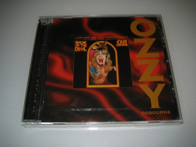 Ozzy Osbourne - Speak Of The Devil (CD, Uusi)