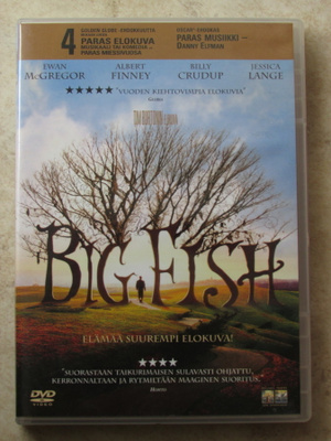 Big fish, DVD. Tim Burton