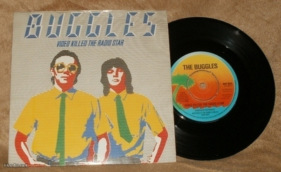 BUGGLES ~ Video Killed The Radio Star ~ 7" 45 RPM SINGLE