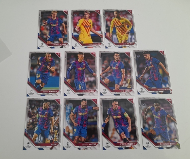 FC Barcelona - Pedri, Frenkie ja 4 RC-korttia!