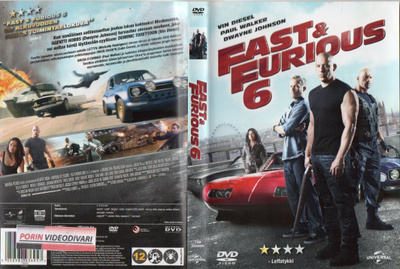 Fast & Furious 6 (12 283) k -FI- suomik. DVD vin diesel