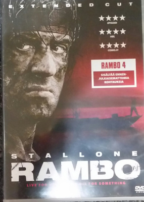 RAMBO 4 - Pidennetty versio -DVD