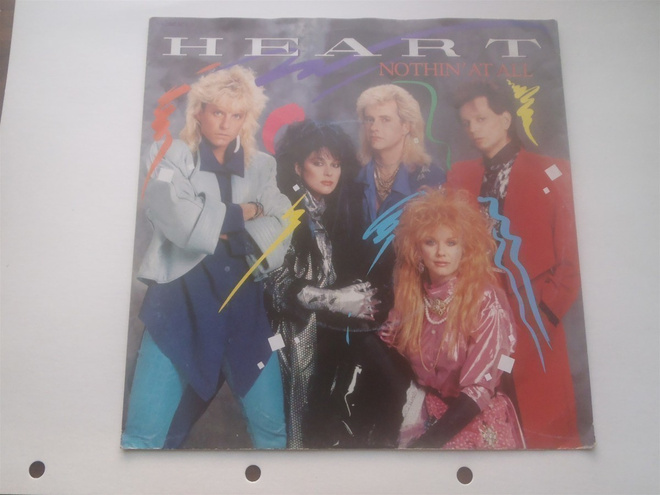 HEART  - NOTHIN' AT ALL  (Remix) 7" single