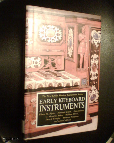 EARLY KEYBOARD INSTRUMENTS ( 1 p. 1989 ) Sis.pk:t