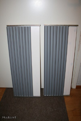 Lundia DVD-liukutaso 80x30 valkolakattu 2 kpl
