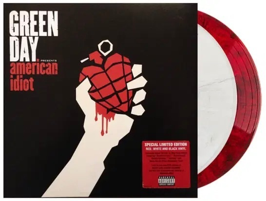 Green Day: American Idiot - 2LP, LTD, uusi