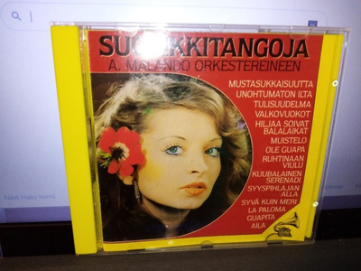 CD A. MALANDO ORKESTEREINEEN : SUOSIKKITANGOJA