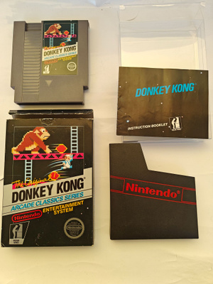 Donkey Kong NES USA CIB