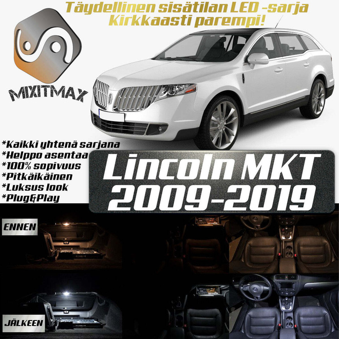 Lincoln MKT Sisätilan LED-sarja 14-osainen