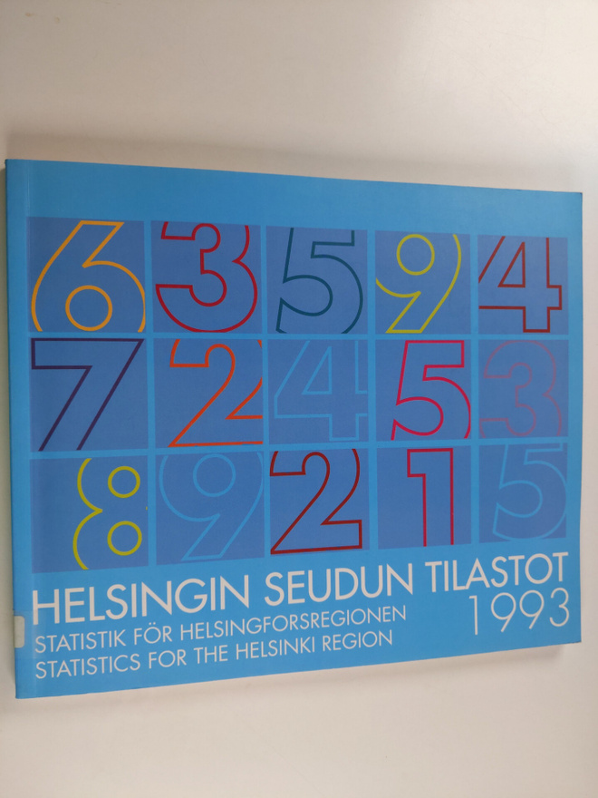 Helsingin seudun tilastot 1993 : Statistik för Helsingfor...