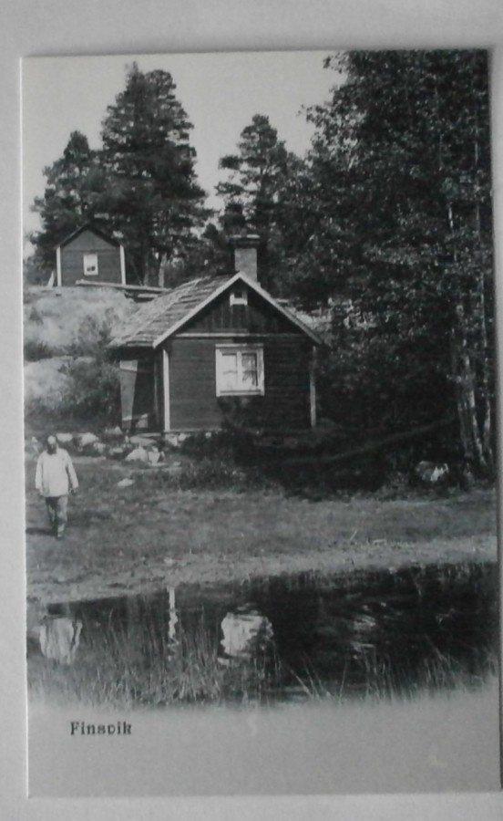 Finsvik, ruotsalaistorppia rannalla,  vanha mv pk, ei p.