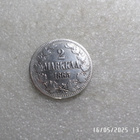 2  mk 1865  hopeaa  paljon kulkenut  kl 5-6 - pikkukuva 1