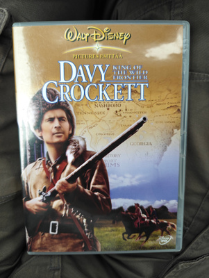 Davy Crockett - rajaseudun kuningas (1955) DVD Suomijulkaisu