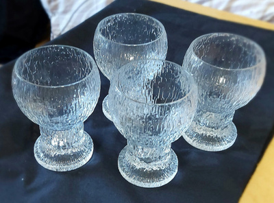 Iittala Kekkerit "Punkku" punaviinilasit 4 kpl