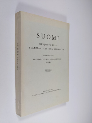 Suomi : kirjoituksia isänmaallisista aineista 103. osa