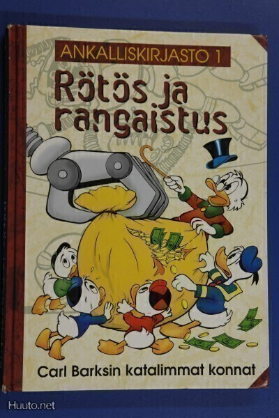 Ankalliskirjasto 1. Rötös ja rangaistus. 1. painos.
