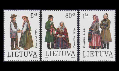Liettua 557-9 ** Kansanpukuja (1994)