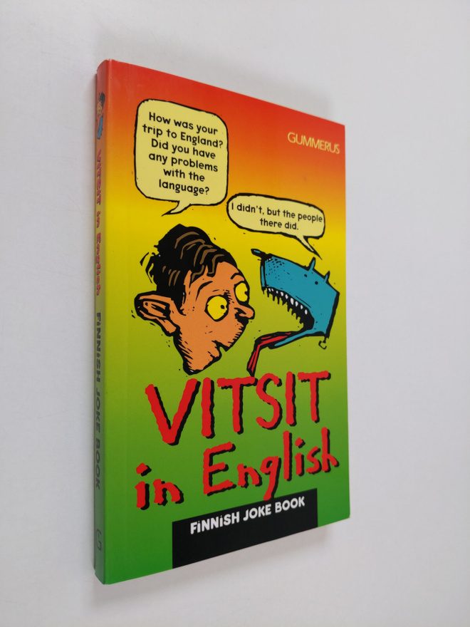 David Morris : Vitsit in English - Finnish joke book