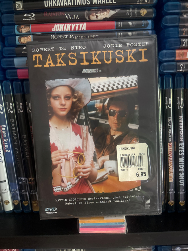 (Uusi) Taksikuski (1987) Martin Scorsese Robert de Niro