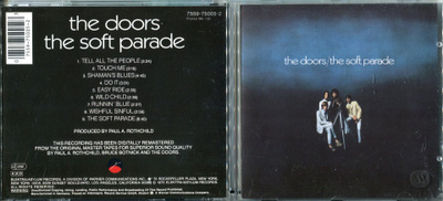 THE DOORS . CD-LEVY . THE SOFT PARADE