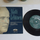Matti Lehtinen single - pikkukuva 1