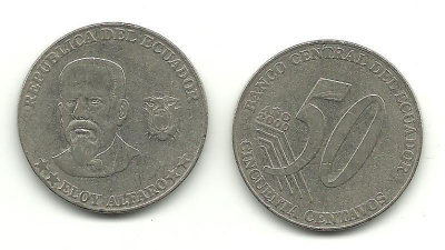 ECUADOR 50c 2000