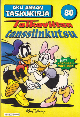 Aku Ankan Taskukirja  80 Taikaviitan tanssiinkutsu (2p)