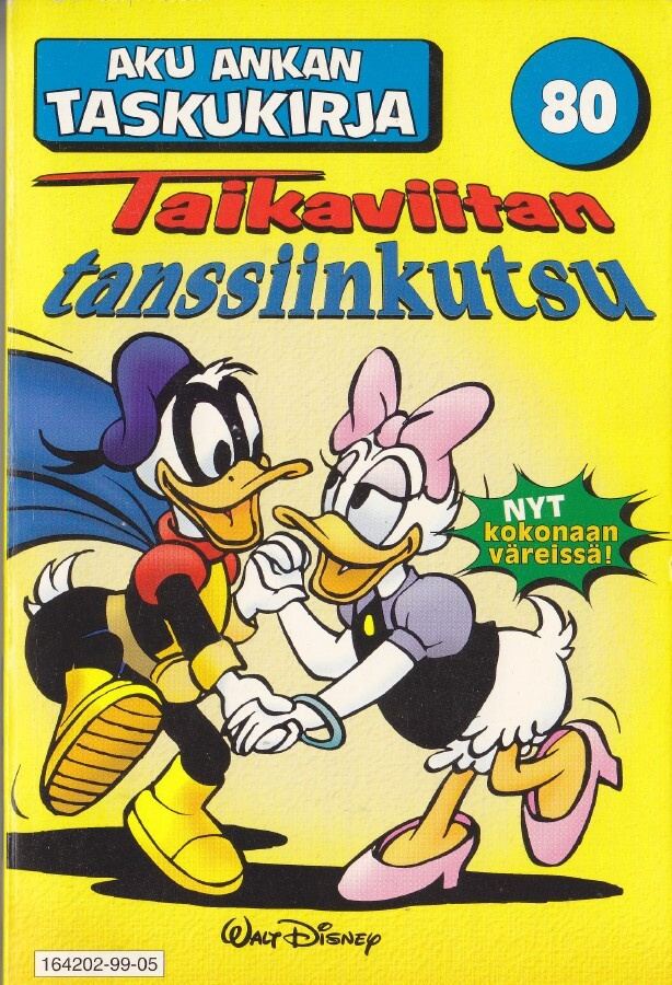 Aku Ankan Taskukirja  80 Taikaviitan tanssiinkutsu (2p)