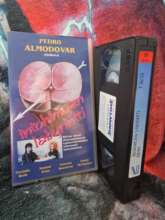 Intohimojen Labyrintti (Pedro Almodovar) VHS