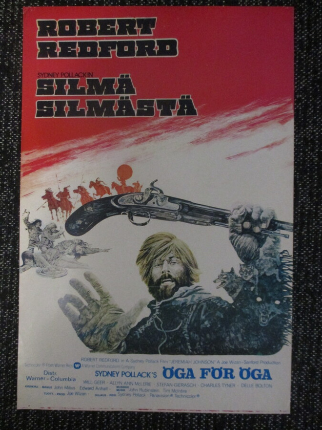 Silmä silmästä (1972) - elokuvajuliste - Robert Redford