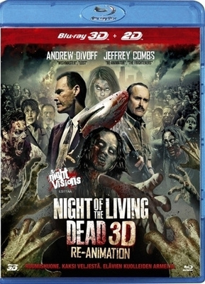 Night of The Living Dead 3D :  Re-Animation  -   (Blu-ray)