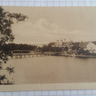 Savonlinna Olavin kylpylaitos - vanha kulkematon postikortti - pikkukuva 1
