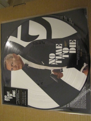 No time to die james bond soundtrack lp kuvalevy uusi Bond