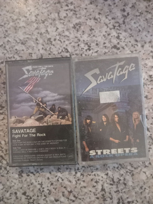SAVATAGE c-kasetit 2kpl