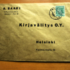 1934 Säkkijärvi Kirjakauppa A Saari kuori - pikkukuva 1