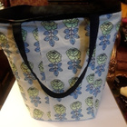 Marimekko kankaasta ommeltu iso shopper kassi - pikkukuva 2