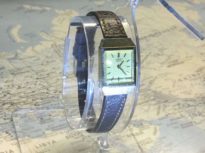 SEIKO qvartz kultaduplee ja nahkaremmi