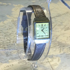 SEIKO qvartz kultaduplee ja nahkaremmi - pikkukuva 1