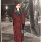 kortti ** Muotia 1920-1930-luvuilta - eril. taittokortteja - pikkukuva 4