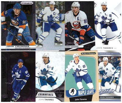 8 x JOHN TAVARES, Islanders, Maple Leafs