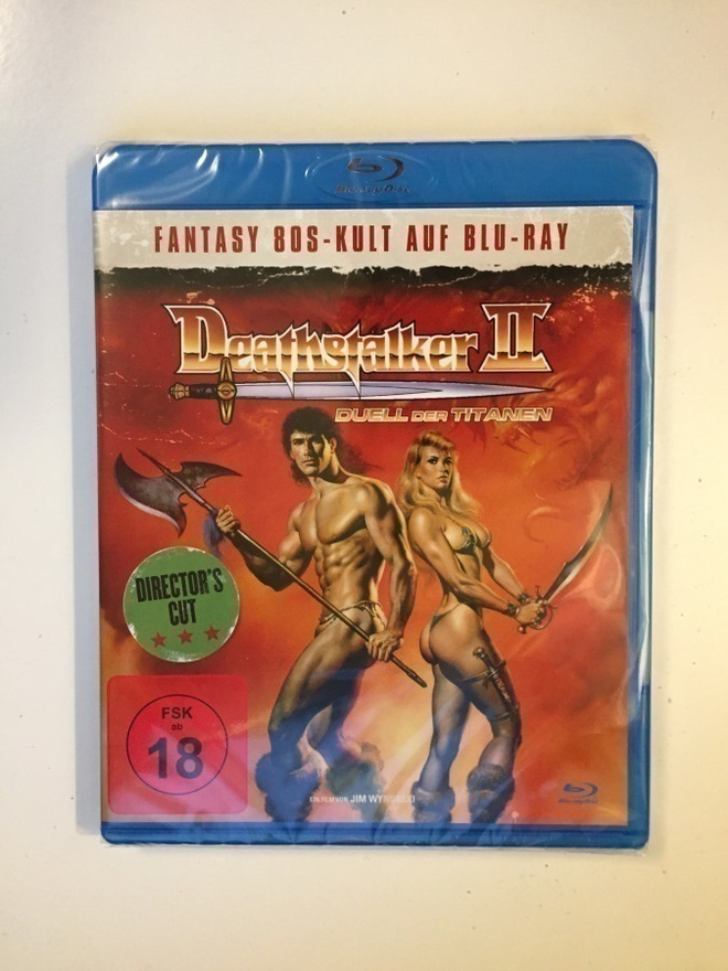 Deathstalker II - Director's Cut (Blu-Ray) 1987 (UUSI)