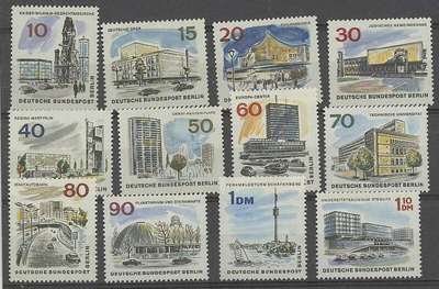 Berlin Mi 254-65 +