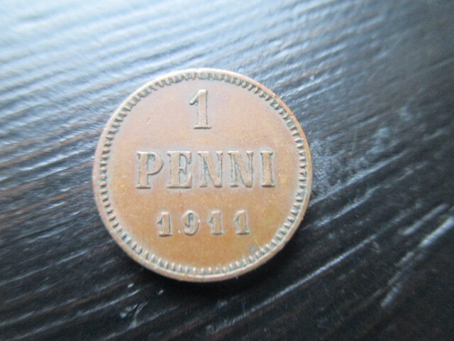 1 penni 1911
