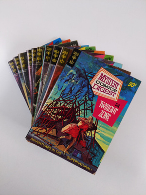 Mystery Comics digest-setti (10 kirjaa) nrot 6-15