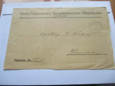 1933 Seinäjoki suojeluskuntakuori
