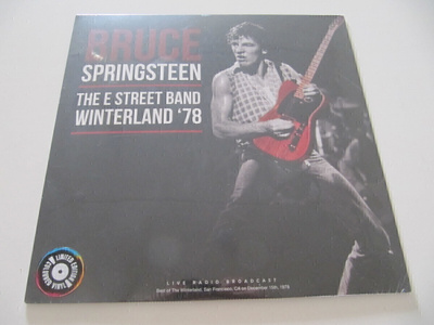 Bruce Springsteen Winterland '78 värivinyyli LP