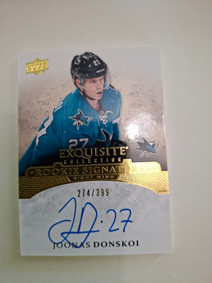 2015-16 Exquisite Signatures #ERSJD Joonas Donskoi 274/399