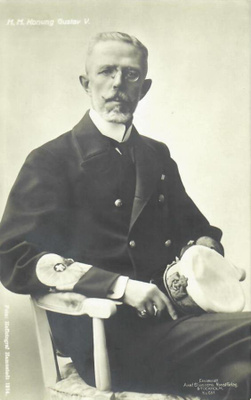 Kuninkaalliset - H.M. Konung Gustav V.