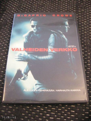 DVD - Valheiden verkko (DiCaprio, Crowe...)